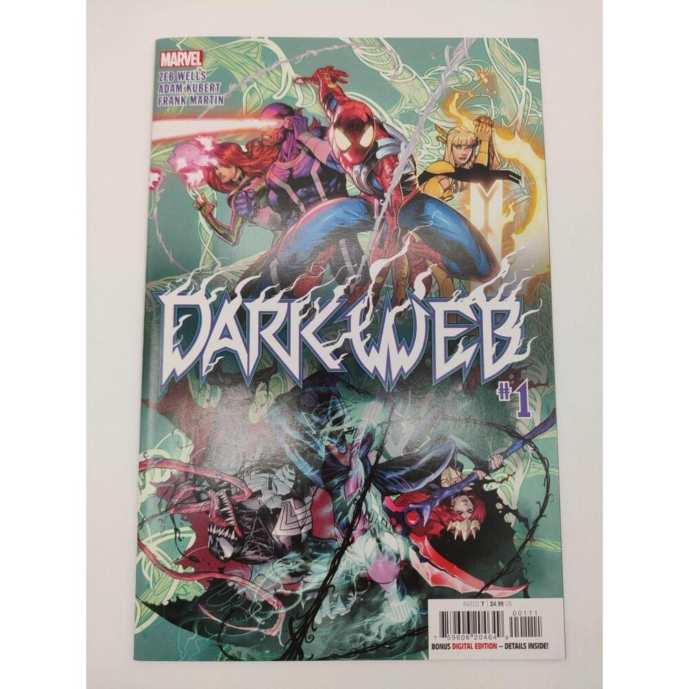 Dark Web #1 Adam Kubert Cover‎ Spider-Man Venom